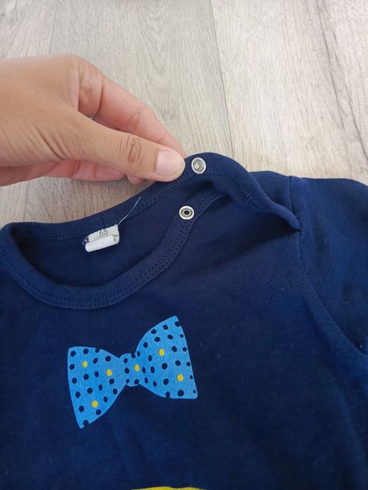 Body 98 dla chłopca call me gentleman na długi rękaw