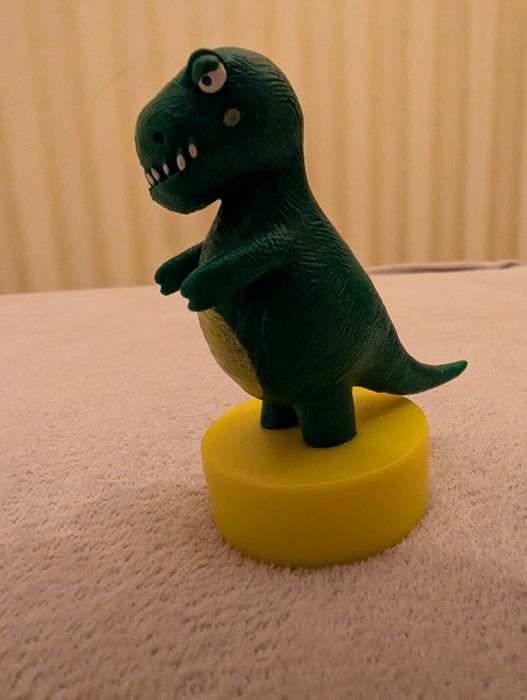 Тиранозавр Tyrek Lidl Lidlozaury динозавр печатка жовта