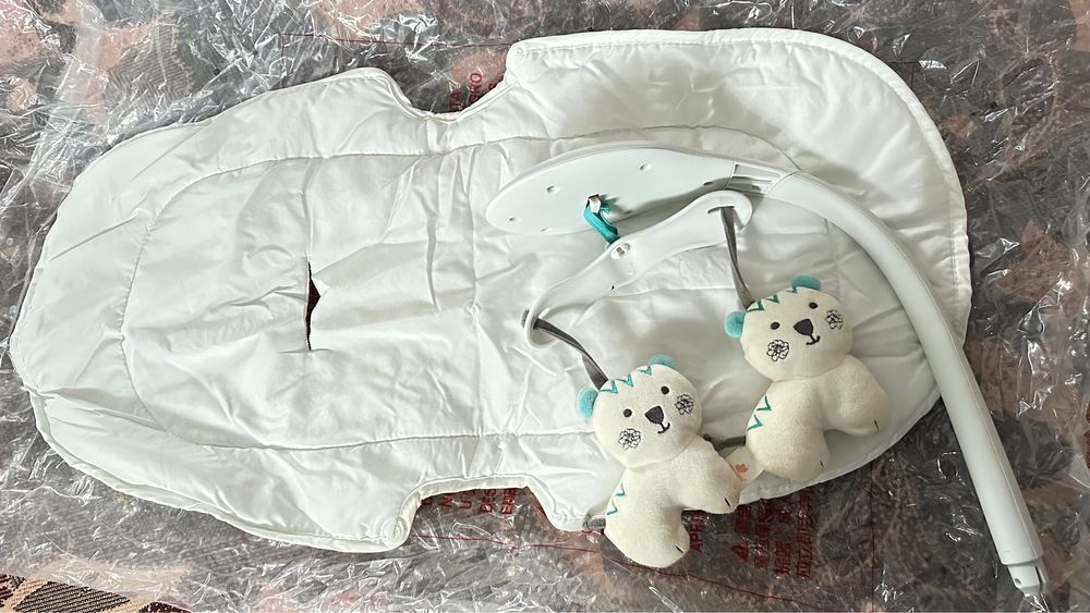 Дитяча люлька качалка 5в1 шезлонг,стільчик,люлька переноска