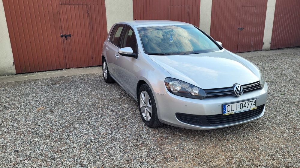 VW GOLF 6 2.0 TDI Zarejestrowany Klimatyzacja Stan BDB Nawigacja
