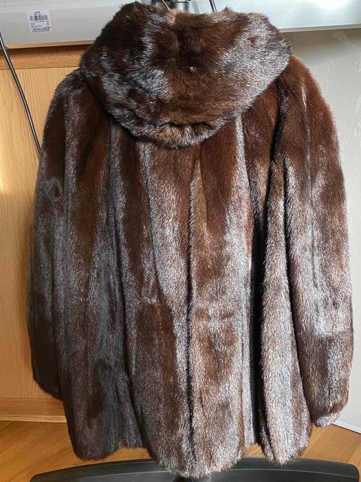 Напівшубок (полушубок) норковий автоледі, Німеччина, 48-50 розмір