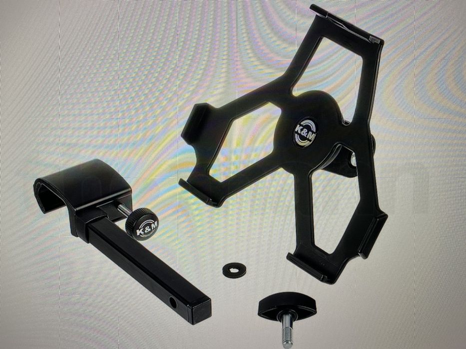 K&M 19722 iPad Holder Black, suport iPad visão global