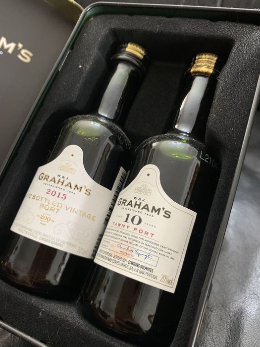 Conjunto Garrafas Graham’s Port 2015