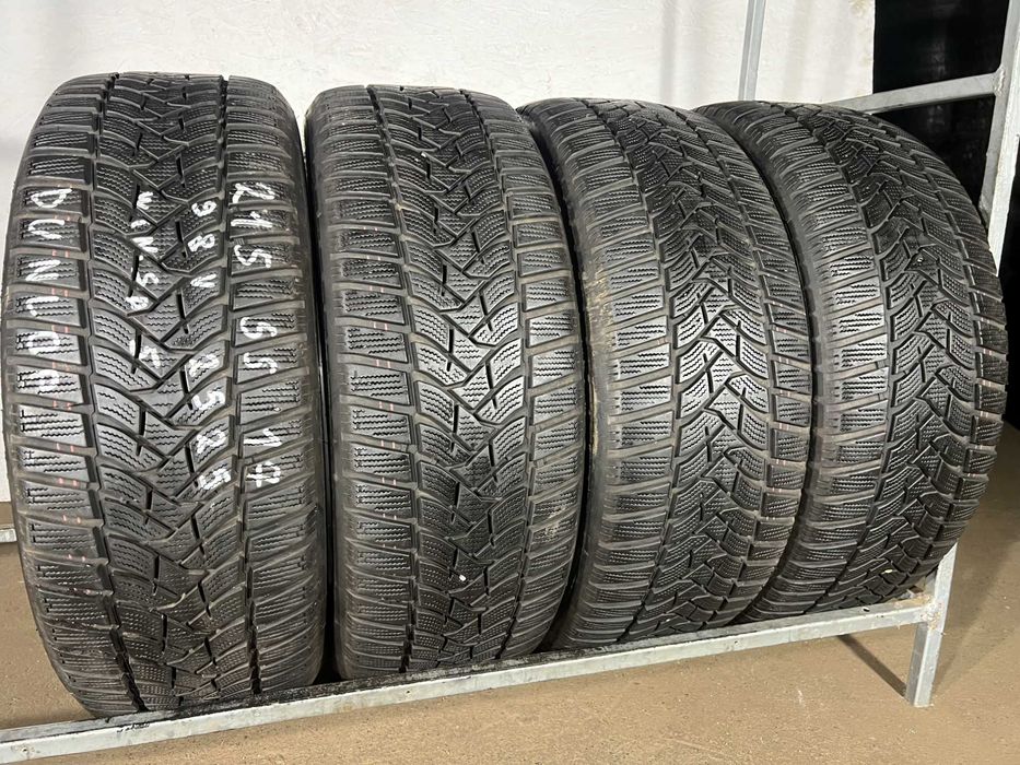 Без передоплати! Шини зимові Б/В 215 55 17 Dunlop арт. 5361