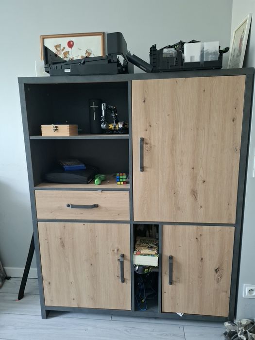 Komplet mebli weston komoda szafa regał