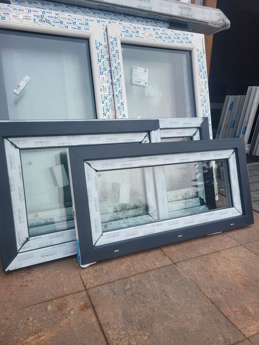 Okno  Antracyt 100x50