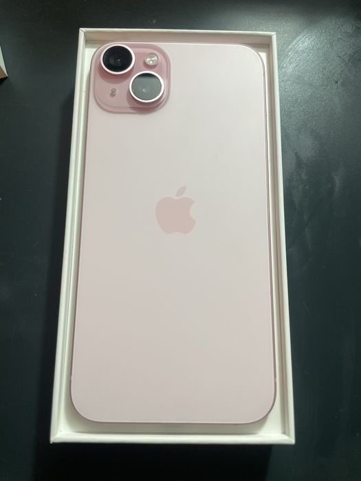 Iphone 15 + plus różowy IDEALNY