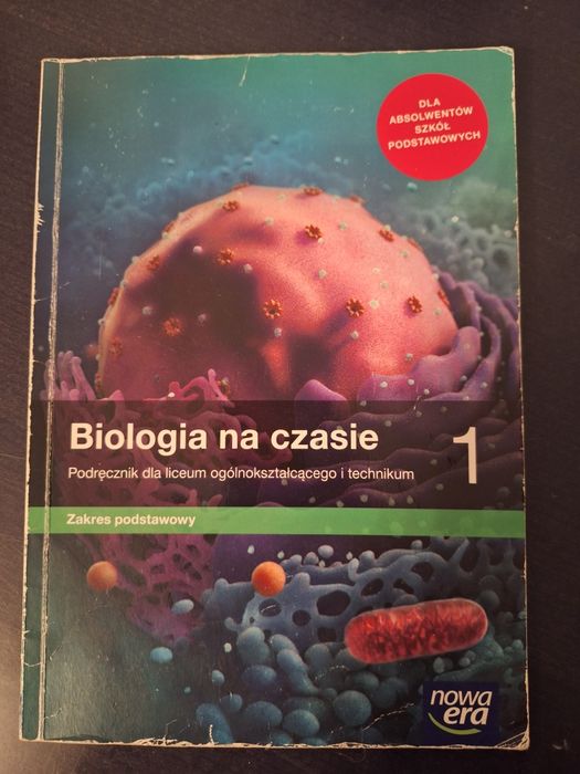 Biologia na czasie 1 - zakres podstawowy - Nowa Era 1006/1/2019