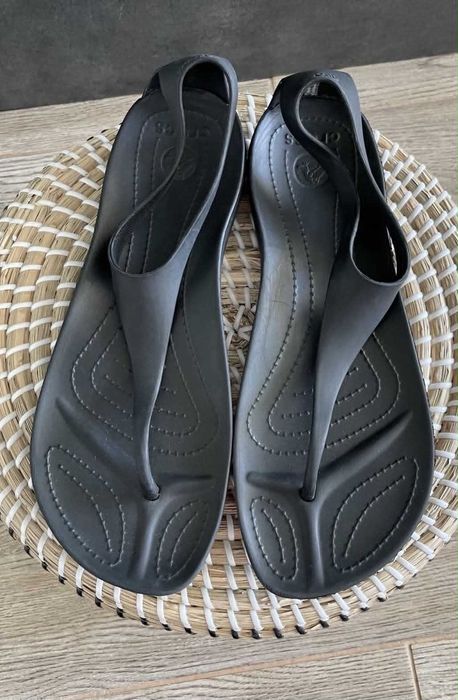 Crocs japonki sexi flip black czarne W10 41/42