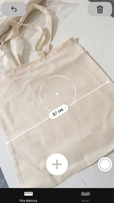 Saco tecido Algodão - 25 unidades