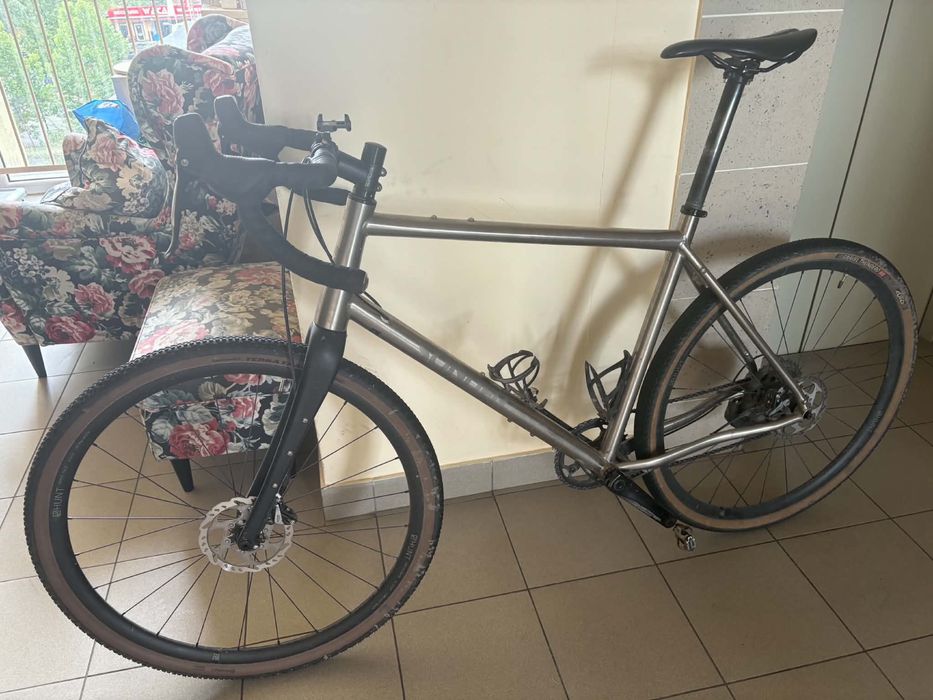 Sonder Camino Ti tytanowy gravel XL bikepacking