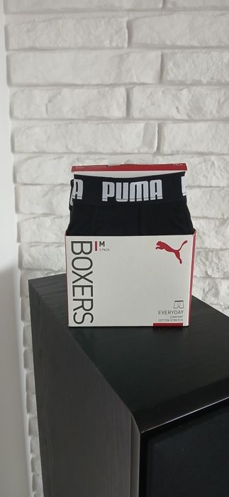 Bokserki męskie PUMA rozmiar M (3 pary) NOWE