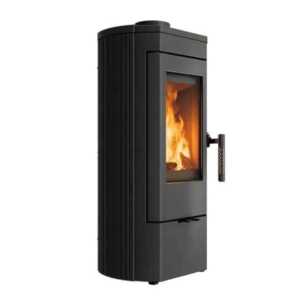 piec żeliwny wolnostojący kratki kominek koza k12 6kw fi130