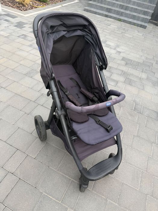 Прогулянкова коляска Chicco Multiride Stroller Black