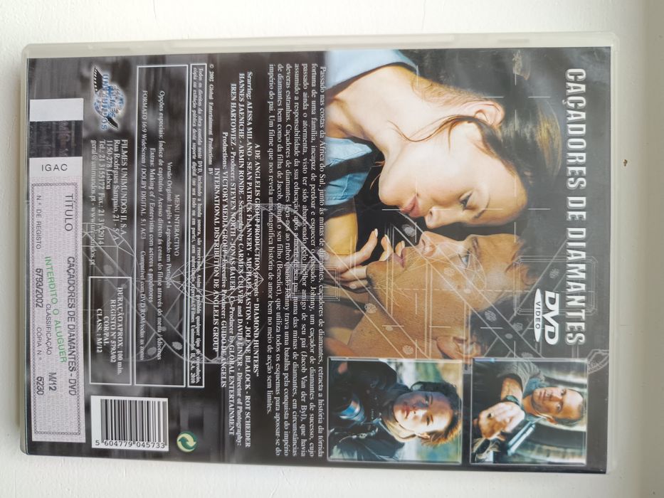DVD caçadores de diamantes