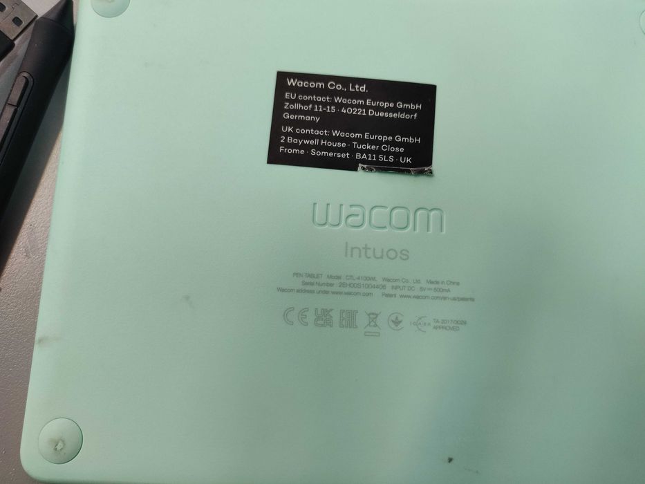 Mesa Digitalizadora Pen Tablet Wacom Intuos Small CTL4100WL