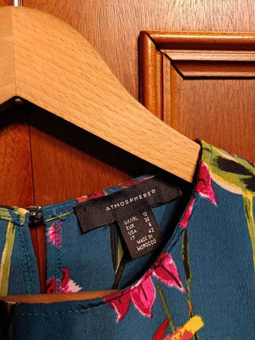 Letnia asymetryczna sukienka