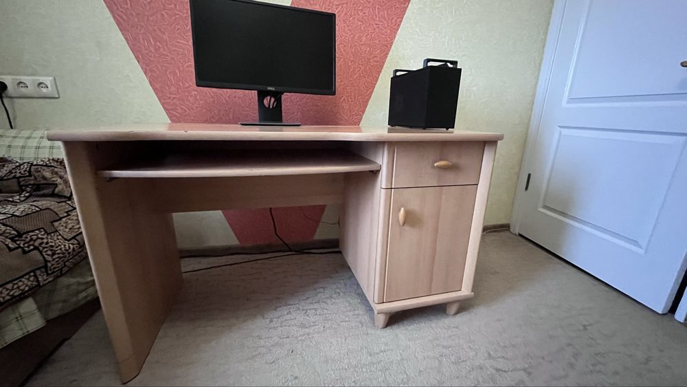 Стіл письмовий / компьютерний, шухлядка + 3 полиці , 60x120x72 cm Стол