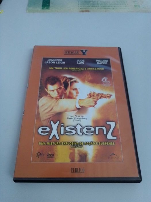 DVD Existenz ENTREGA JÁ Filme de David Cronenberg Jude Law Dafoe Jason