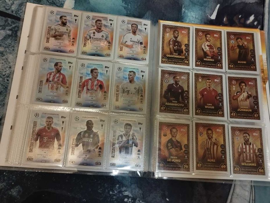 Caderneta Topps Match Attax 2025/26 - Completa com 468 Cartas Base