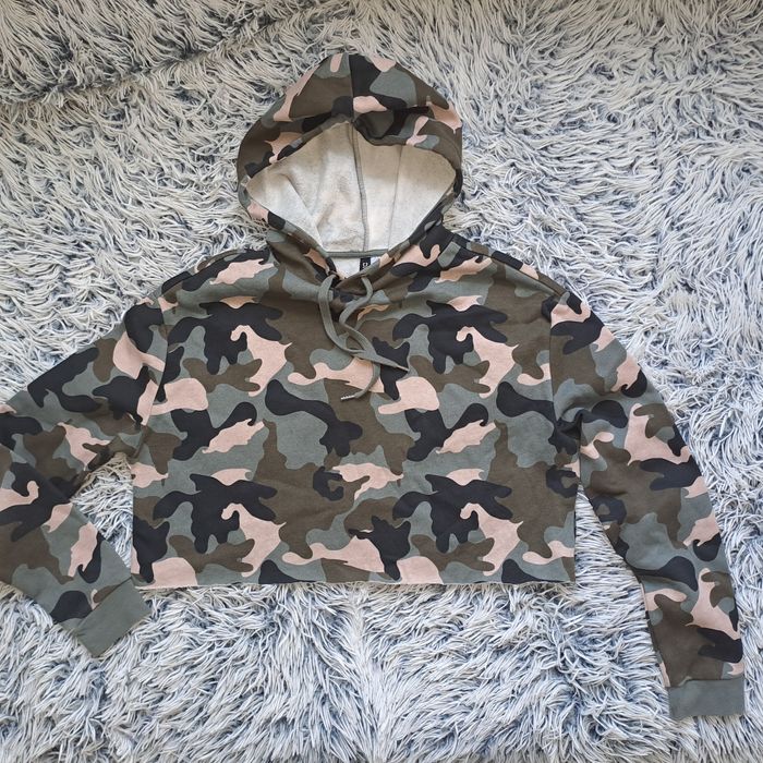 Krótka bluza moro H&M rozmiar S