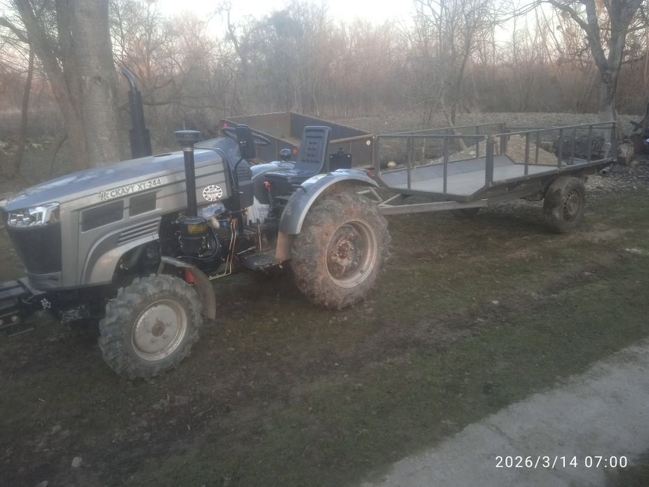 Прицеп до мінітрактора