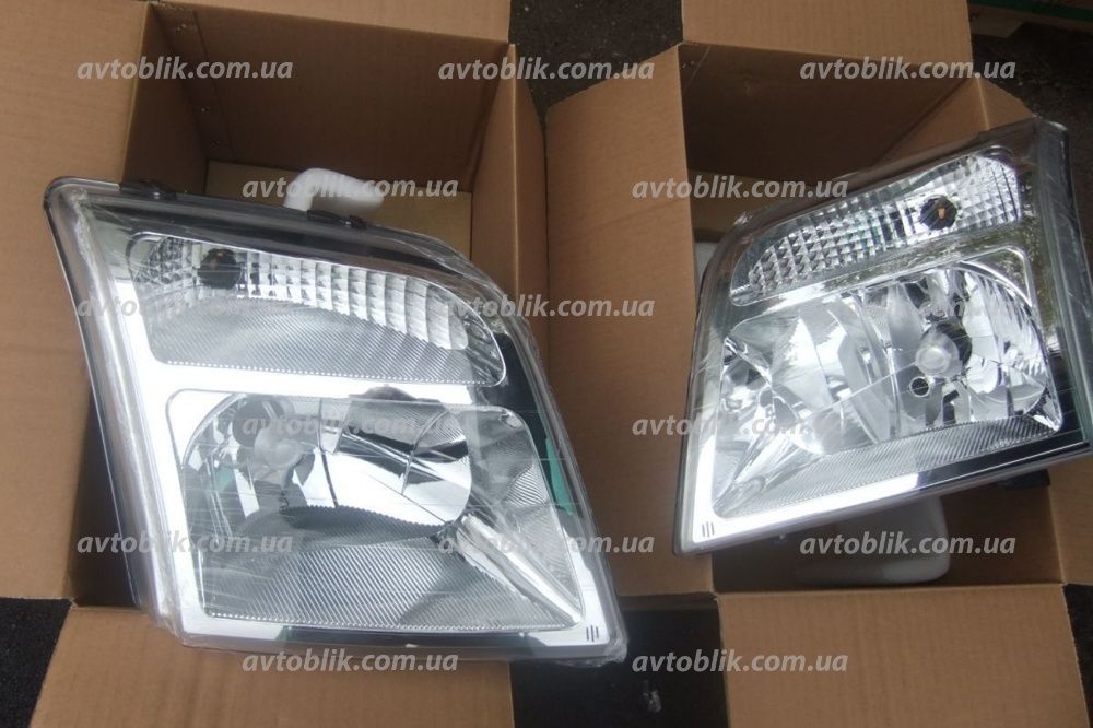Передні фари Ford Transit, Connect/Tourneo, ліва, права, фара