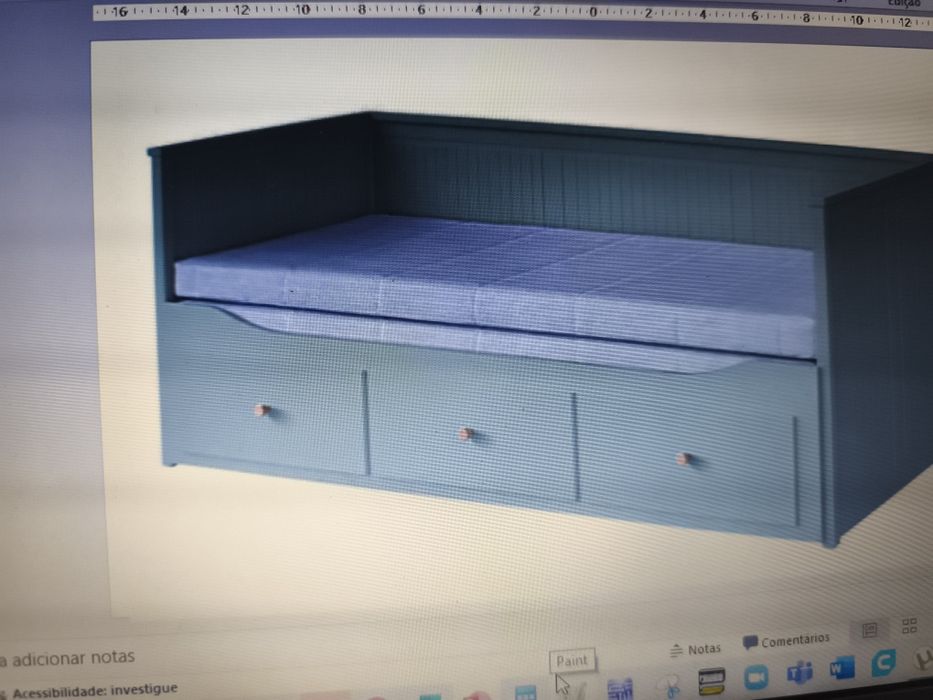 Cama com gavetas ikea