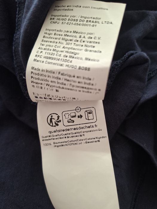 Koszulka boss granat