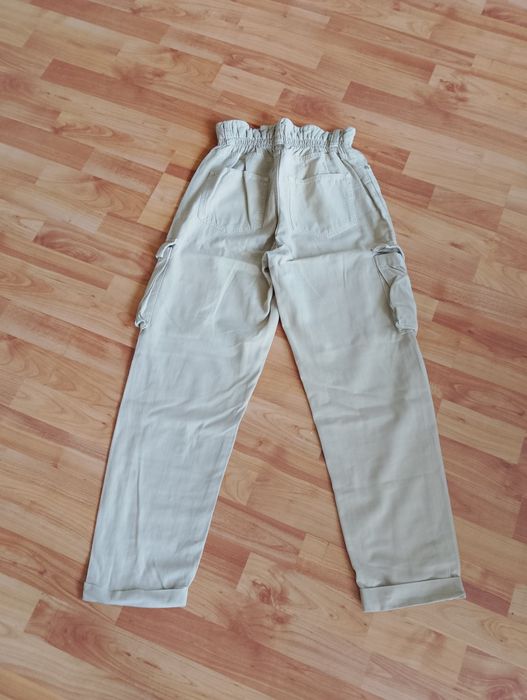 Spodnie jeansy damskie bojówki cargo opium alternative y2k vintage swag affliction XS
