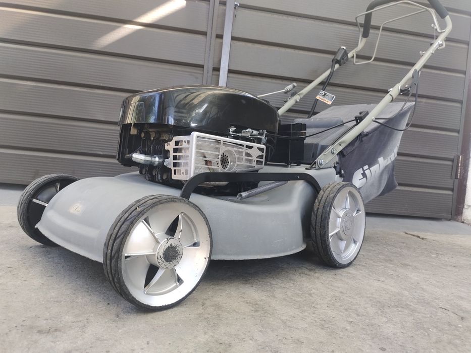 Потужна Газонокосарка бензинова з електро стартером Briggs Stratton 190 кубів