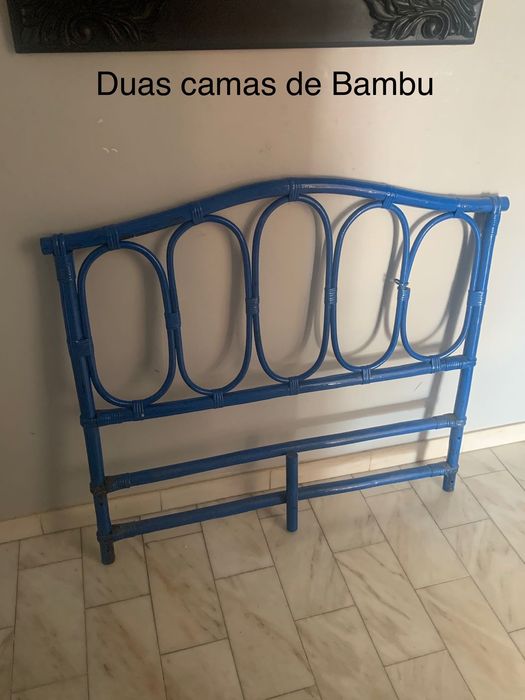 2x Estruturas de Camas em Bambu