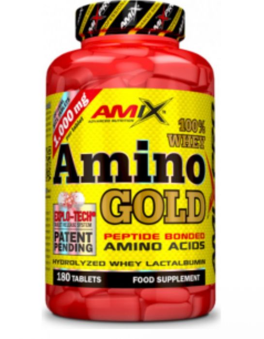Amix amino whey gold 180таб 360таб
