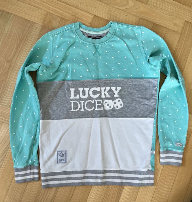 Bluza damska LUCKY DICE miętowa M