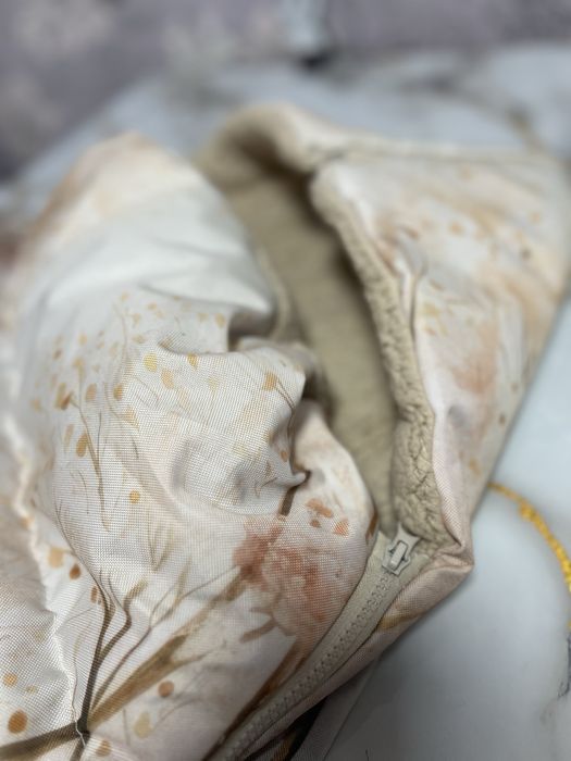 Зимовий конверт з муфтами  6-18 міс