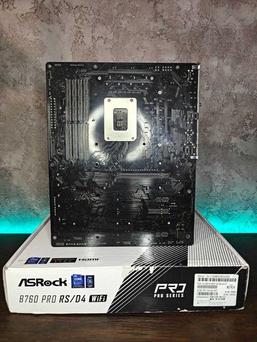Материнська плата ASRock B760 Pro RS/D4 Wifi (LGA1700) 12-13-14 Intel