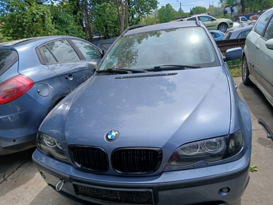 Bmw E46 Lift Maska kod lakieru Stahlblau Metallic