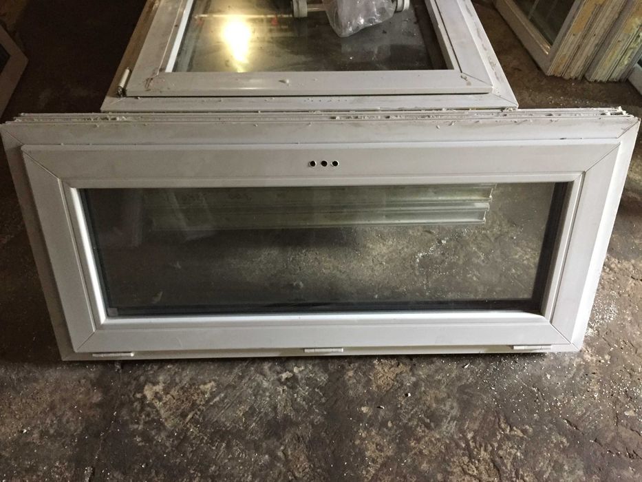Okno,Okna,Używane,z Demontażu PCV 112x72