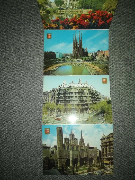 10 postais de Barcelona