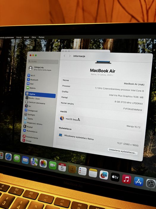 Apple MacBook Air 13.3 Space Gray 1.1GHz 8GB 256GB