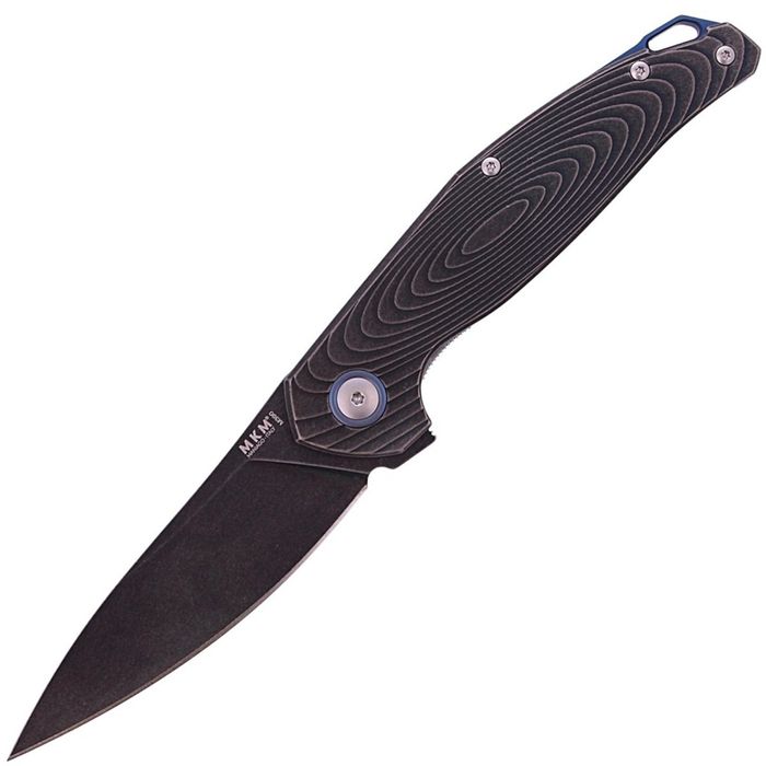 Nóż składany MKM Goccia Dark Stonewashed Titanium, Dark (MKGC-TDSW)