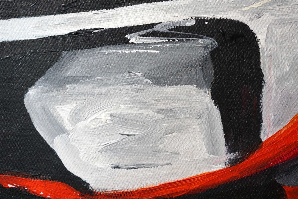 Duży obraz akrylowy oryginalny pojedynczy samochód BMW M  sportowy