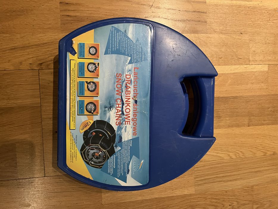 Łańcuchy na koła umiwerslane 12 mm  jak nowe