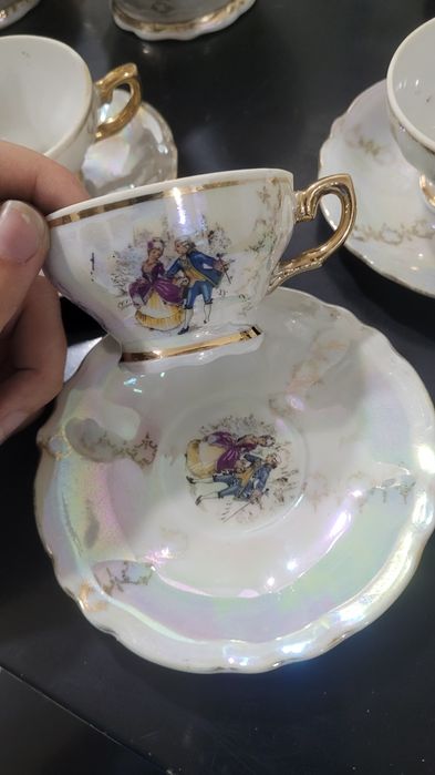 Serviço de chá 14 peças em Porcelana "Bavaria"