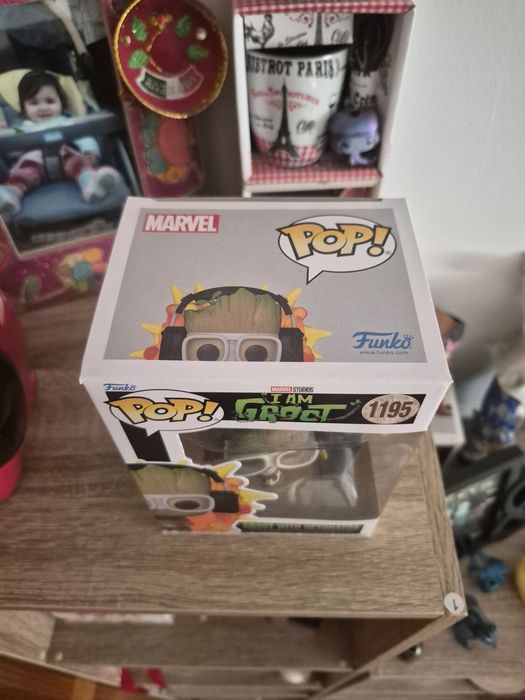 Funko Pop Marvel I Am Groot - Groot With Detonator  1195