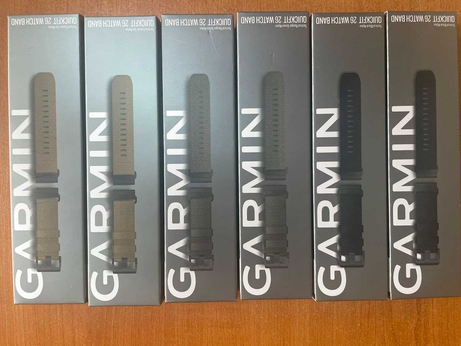 НОВІ Ultrafit Garmin ремінці  26мм 22мм 20мм