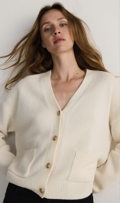 Кардиган reserved premium , светр, джемпер , вовна