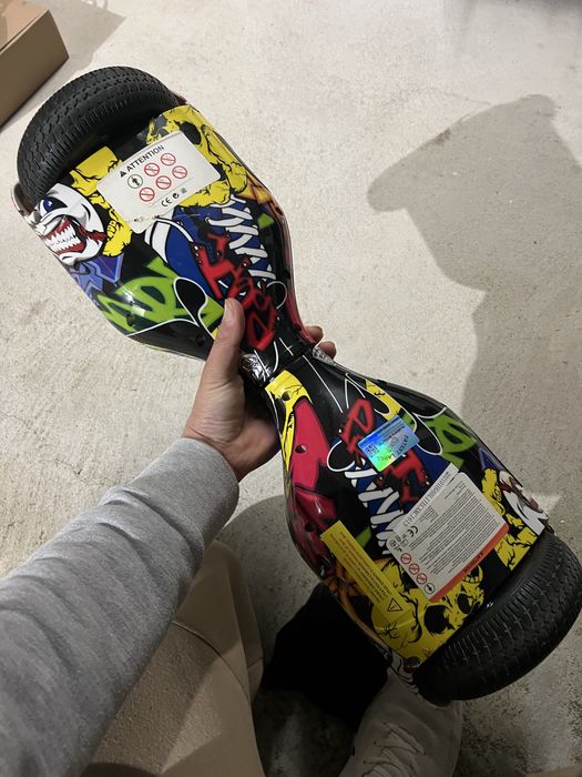 Hoverboard com Kart e carregador