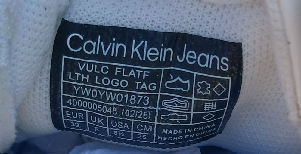 Кеди Calvin Klein оригінал