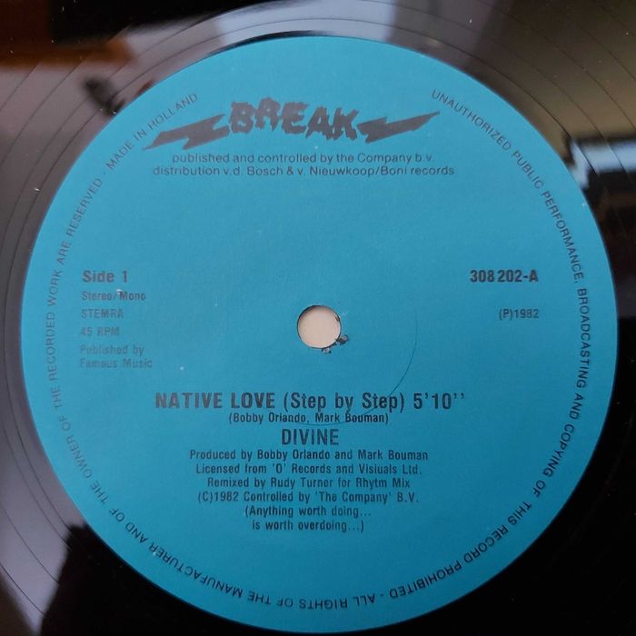BREAK Special Extended Single  1982  NL  (EX/M-)